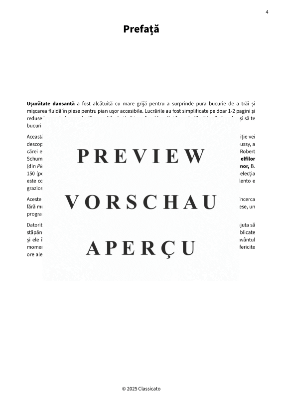 Produktgalerie: Seite 6 von 11 Lejeratate dansanta - Lucrari pentru pian simplificate - vesele, jucause si însufletite, , Klavier Solo