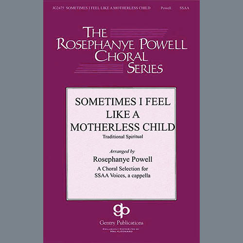 Produktbild zu: Sometimes I Feel Like A Motherless Child (arr. Rosephanye Powell)