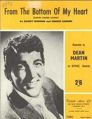cover: From The Bottom Of My Heart (Dammi Dammi Dammi), Dean Martin