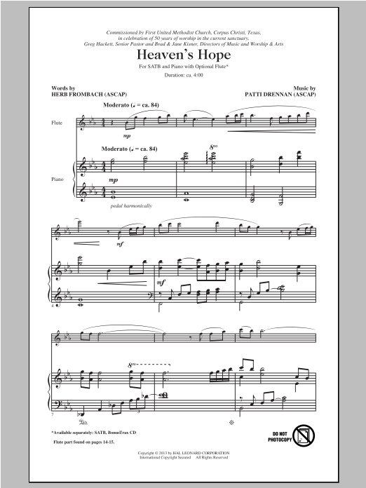 Product gallery: Page 1 of 1 Heaven's Hope, Herb Frombach