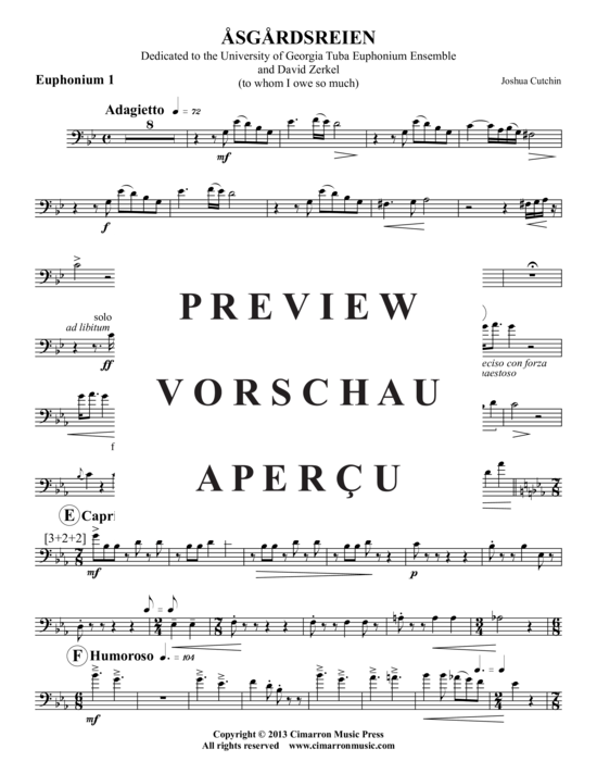 Product gallery: Page 13 of 21 Åsgårdsreien , , (3x Baritone, 3x Tuba)