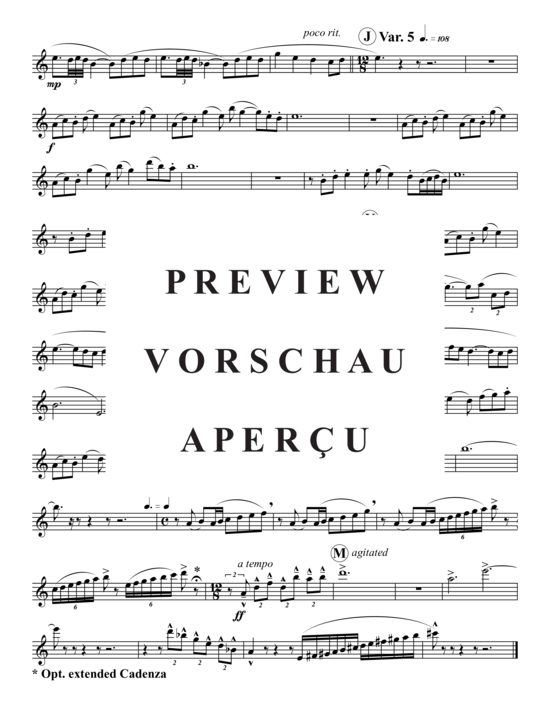 Product gallery: Page 17 of 17 Variations - Rich Matteson style solo , , (baritone/pos + piano)