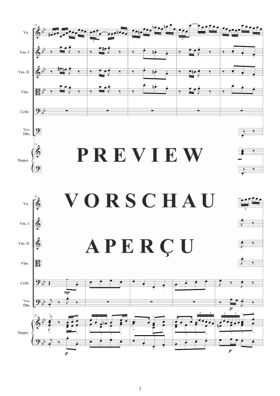 Produktgalerie: Seite 4 von 11 Violin Konzert in G-Moll BWV 1056, , Gemischtes Ensemble Violine, Violoncello, Streicher und Cembalo BC