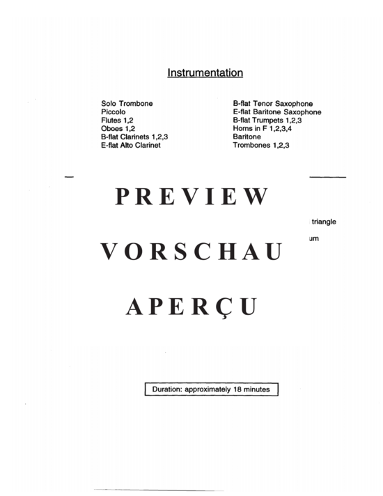 gallery: Trombone Concerto - Band Set (Posaune und Band) , , (Partitur und Stimmen)