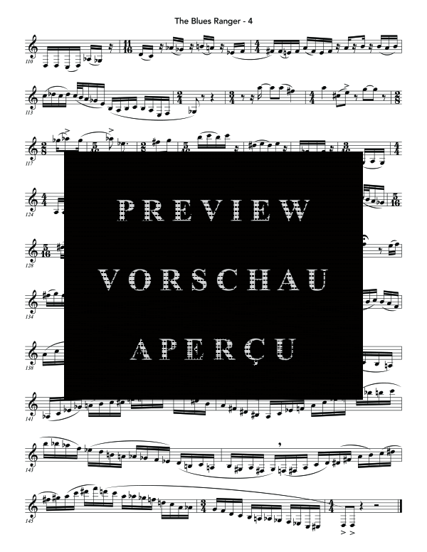 Product gallery: Page 9 of 10 Blues Ranger, The, , (Bass clarinet solo)