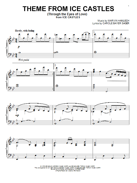 Produktbild zu: Theme From Ice Castles (Through The Eyes Of Love)