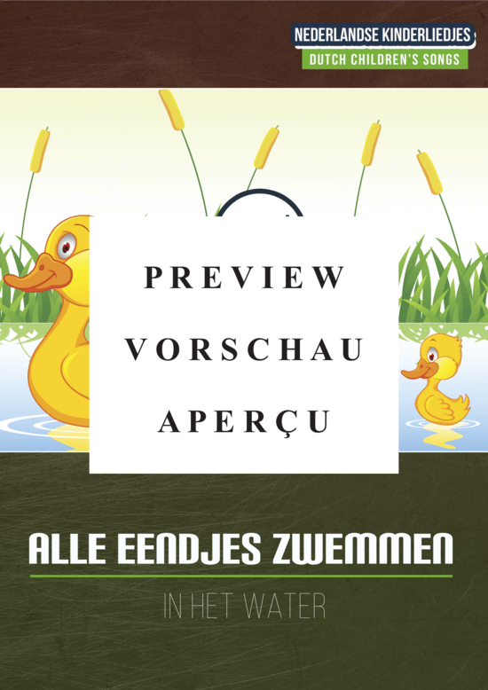 Produktgalerie: Seite 2 von 5 Alle Eendjes Zwemmen In Het Water , , Klavier Solo