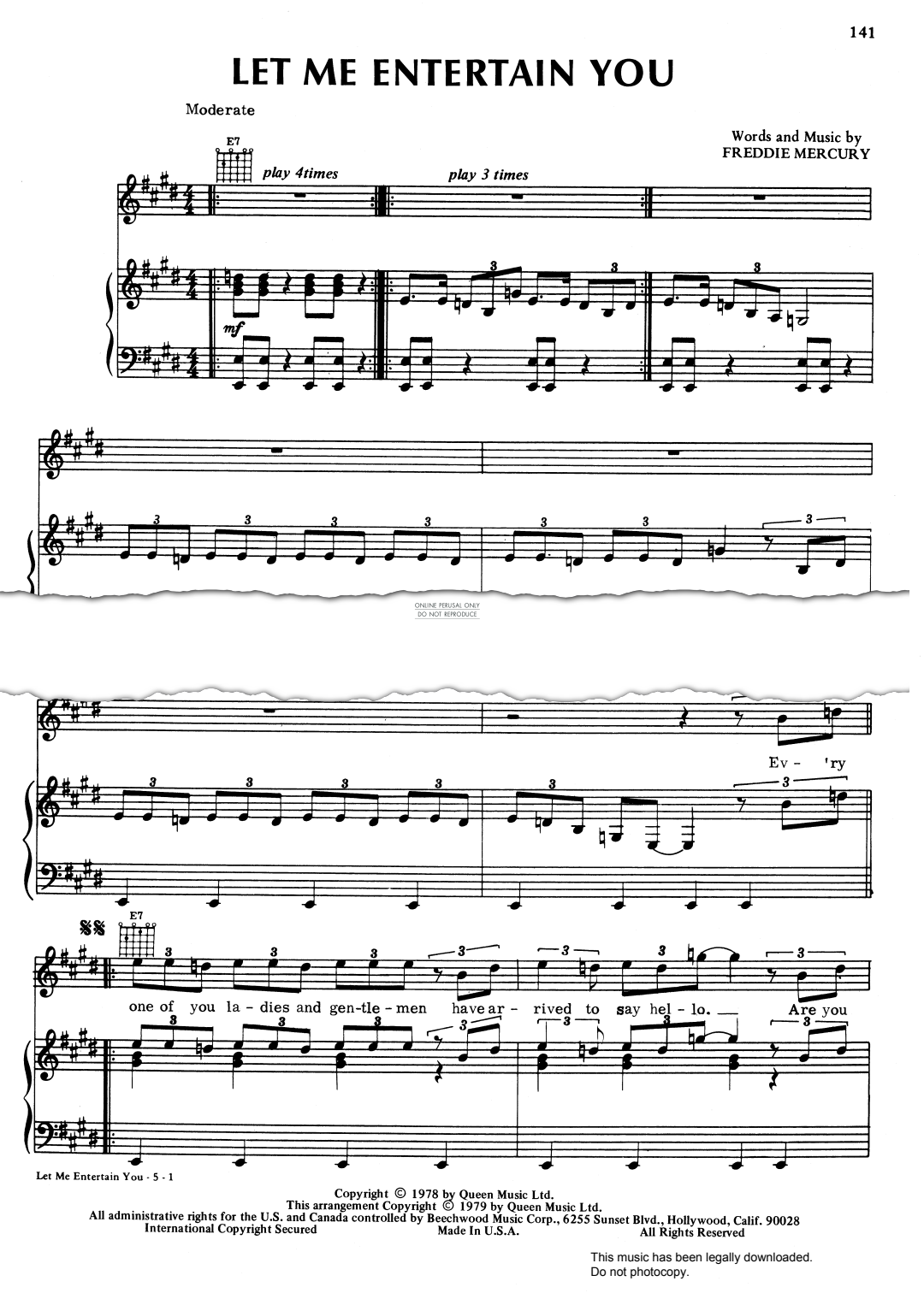 gallery: Let Me Entertain You, Queen