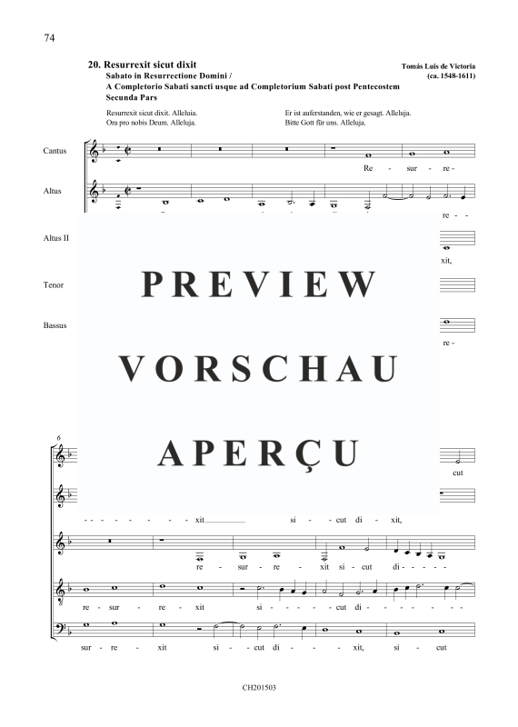 Product gallery: Page 5 of 7 Regina caeli laetare / Resurrexit sicut dixit, , Mixed choir 5 voices