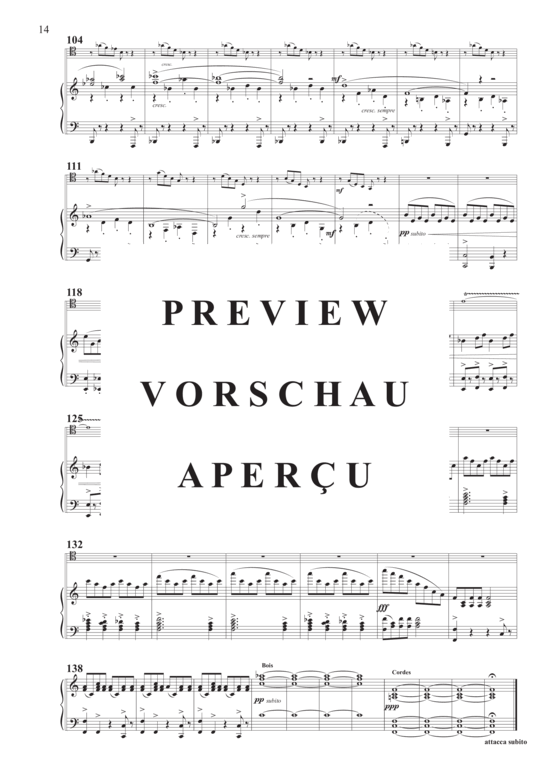 Product gallery: Page 17 of 26 Concerto for Bassoon and Orchestra , , (bassoon + piano)