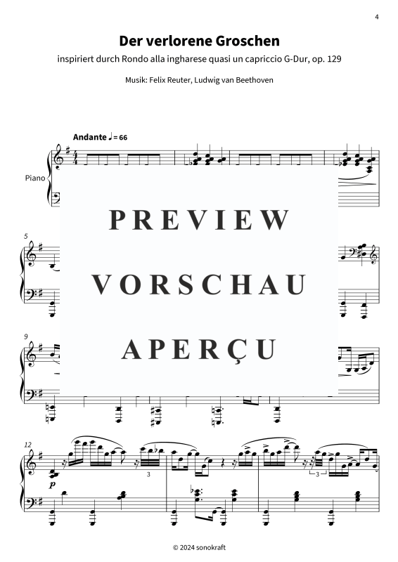 gallery: Der verflixte Beethoven - Klassische Meisterwerke modern arrangiert, Felix Reuter, (Klavier Solo)
