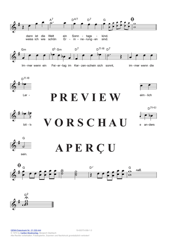 Produktgalerie: Seite 8 von 11 Ich hab geträumt, das Glück kam heut zu mir , Black, Roy, (Melodie-Stimmen in C/B/Es)