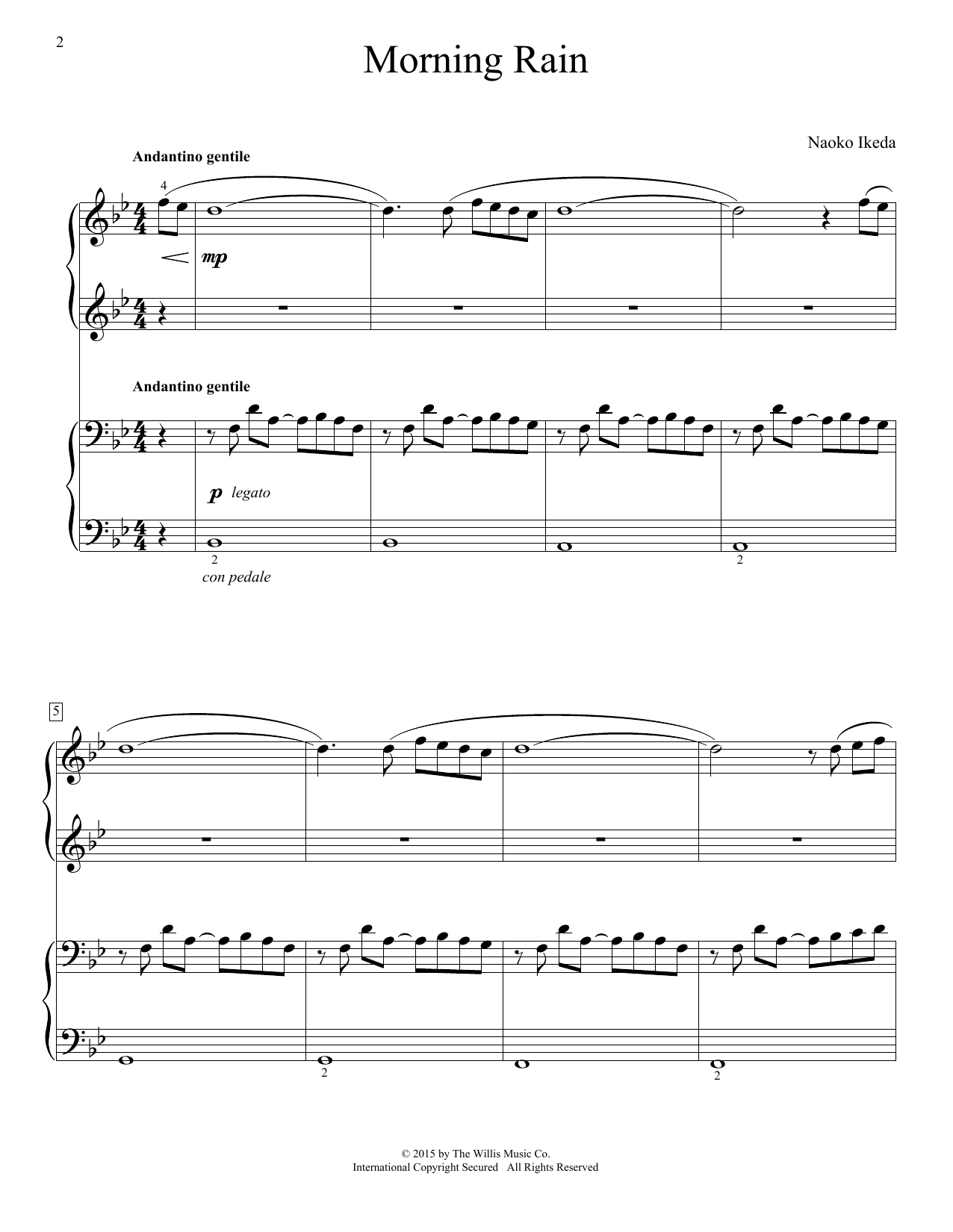 Produktgalerie: Seite 1 von 1 Morning Rain, Naoko Ikeda, Klavier