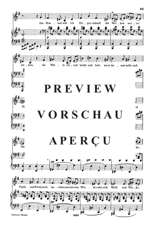 Product gallery: Page 8 of 10 Im Walde D.834, , Low Voice and Piano