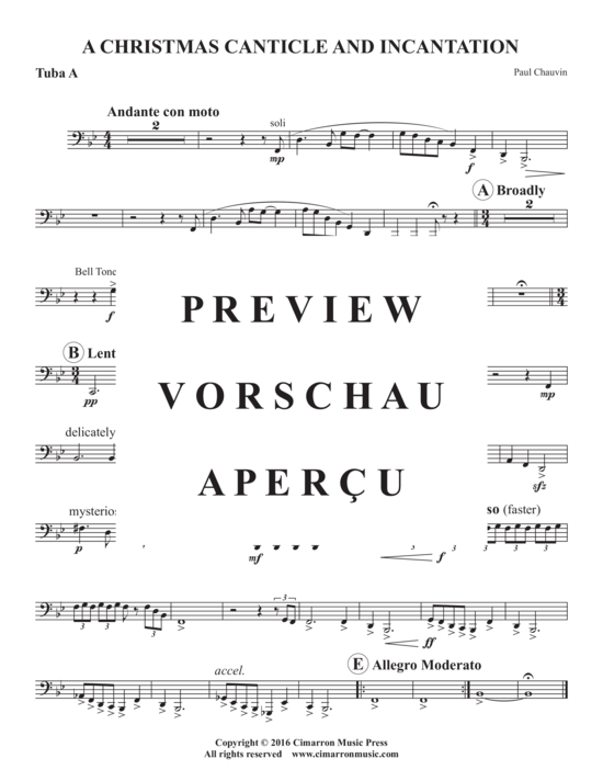 Produktgalerie: Seite 11 von 16 Christmas Canticle , , (Doppeltes Blechbläserquintett)