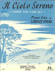 cover: Il Cielo Sereno (Under The Fair Sky), Lindley Evans