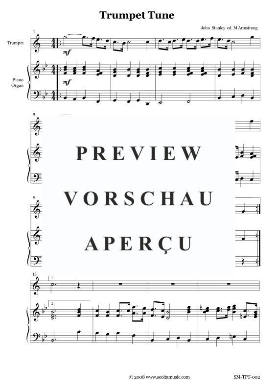 Produktgalerie: Seite 4 von 10 Trumpet Tune, , Trompete und Orgel