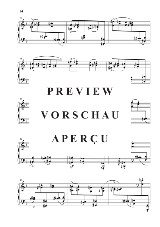 Produktgalerie: Seite 11 von 21 7 Klavierstücke in d , , Klavier Solo