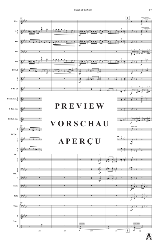 Produktgalerie: Seite 20 von 21 March of the Corn , , (Concert Band)