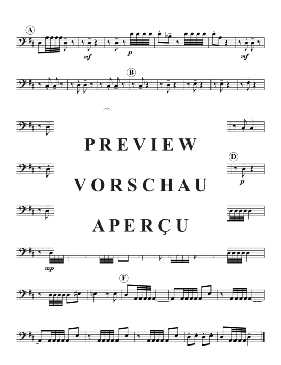 Product gallery: Page 11 of 13 Zwei Studien (1 and 10) , , Trombone Quartet