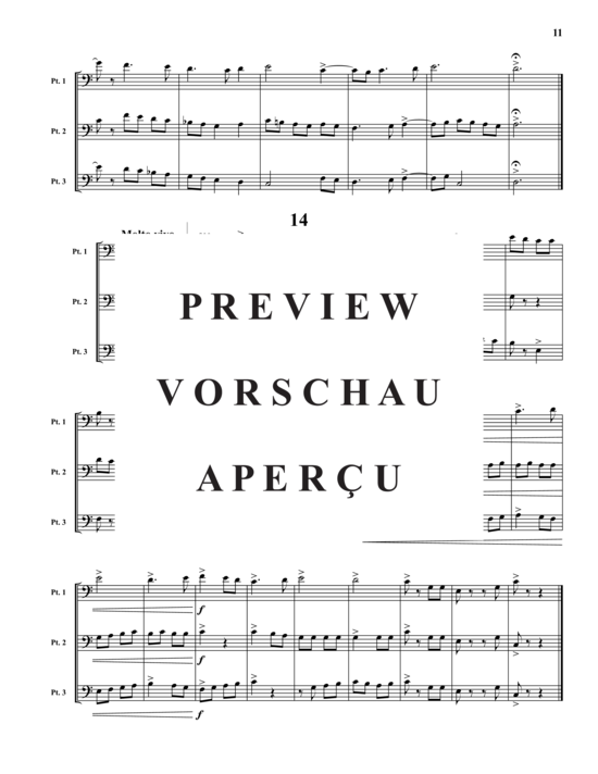 Product gallery: Page 12 of 21 Musica Festiva , , (Trio for trombone/baritone)