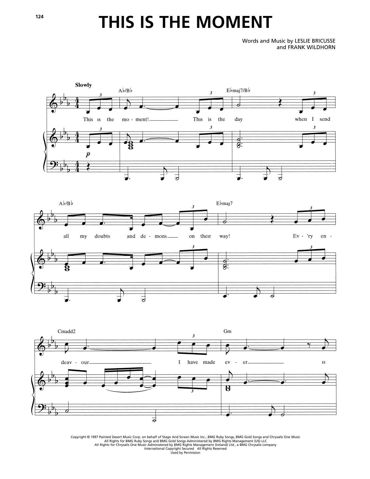 Produktbild zu: This Is The Moment (from Jekyll & Hyde) (2013 Revival Version)