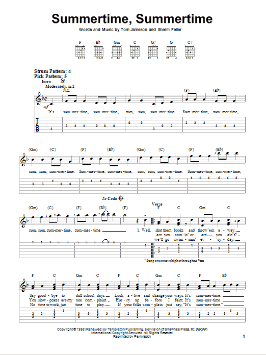 Produktgalerie: Seite 1 von 1 Summertime, Summertime, The Jamies, Gitarre