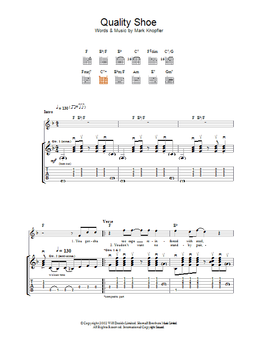 Produktgalerie: Seite 1 von 1 Quality Shoe, Mark Knopfler, Gitarre