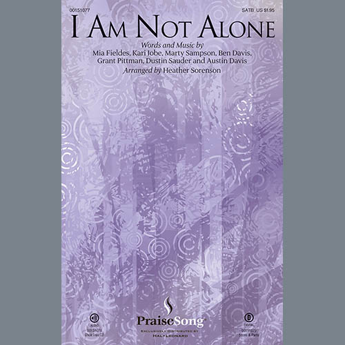 cover: I Am Not Alone (arr. Heather Sorenson), Kari Jobe