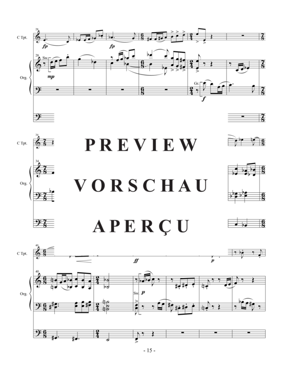 Produktgalerie: Seite 17 von 21 Liturgical Impressions , , (Trompete in C und Orgel)
