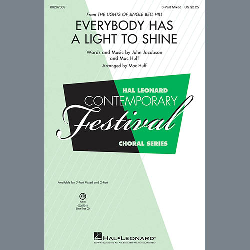 cover: Everybody Has A Light To Shine, John Jacobson & Mac Huff, Chor