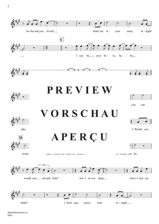 Produktgalerie: Seite 3 von 5 Hero , Iglesias, Enrique, Trompete in B