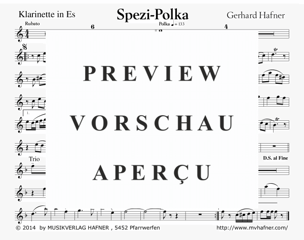 Product gallery: Page 10 of 11 Spezi-Polka, , (large wind orchestra)