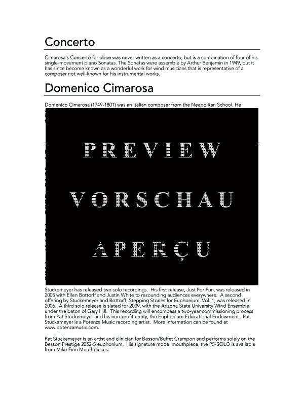 Product gallery: Page 4 of 11 Concerto, , (euphonium and piano)