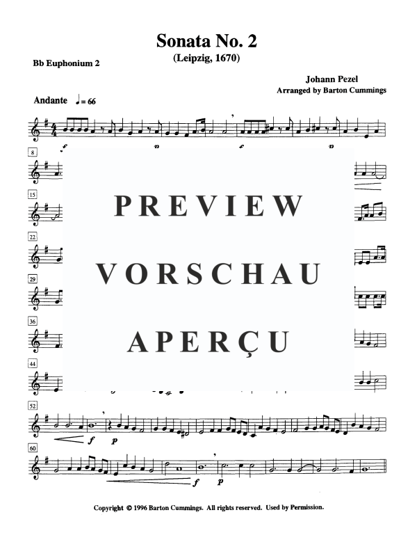 Produktgalerie: Seite 10 von 11 Sonate Nr. 2, , Tuba Quintett EETTT