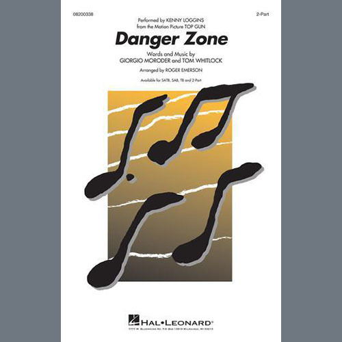 cover: Danger Zone (arr. Roger Emerson), Kenny Loggins