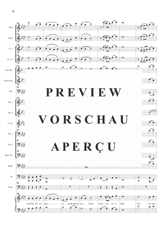 Produktgalerie: Seite 9 von 11 Soul of my Saviour, , Gemischter Chor und Concertband