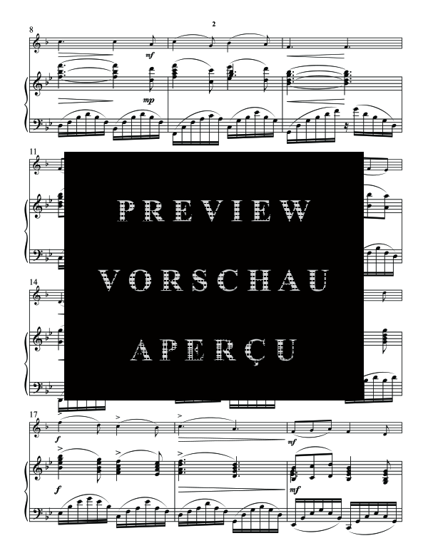 Produktgalerie: Seite 6 von 9 O Mio Babbino Caro, , (Horn in F und Klavier)
