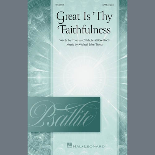 cover: Great Is Thy Faithfulness, Michael John Trotta, Chor