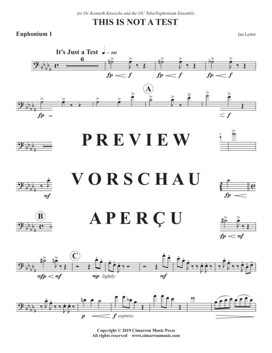 Product gallery: Page 16 of 21 This is not a Test , , (Tuba Ensemble EEEETTTT)