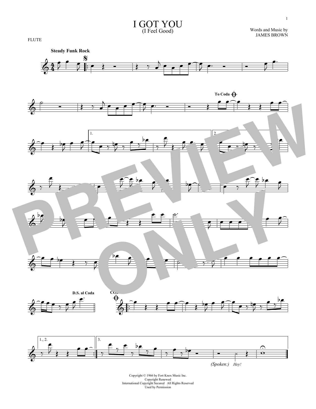 Product gallery: Page 1 of 1 I Got You (I Feel Good), James Brown