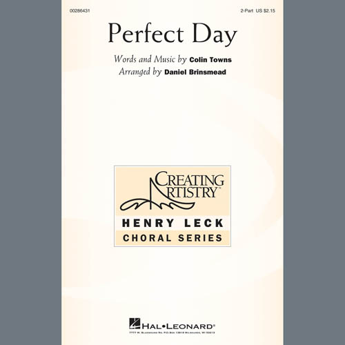 cover: Perfect Day (Theme From The World Of Peter Rabbit And Friends) (arr. Daniel Brinsmead), Colin Towns