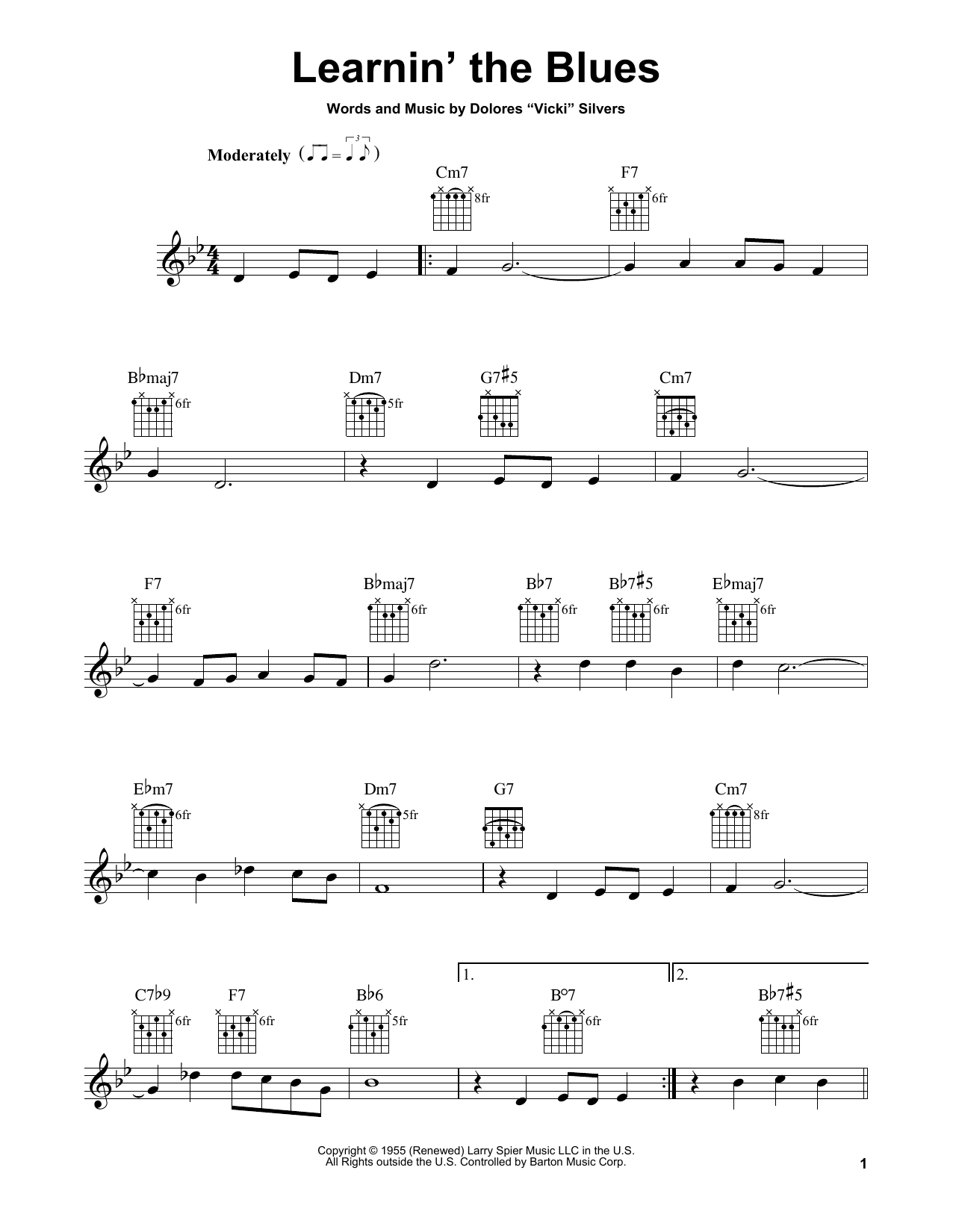 Produktbild zu: Learnin' The Blues