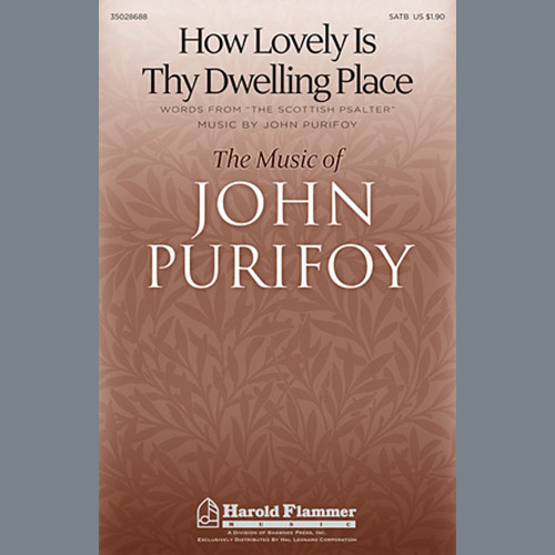 cover: How Lovely Is Thy Dwelling Place, John Purifoy