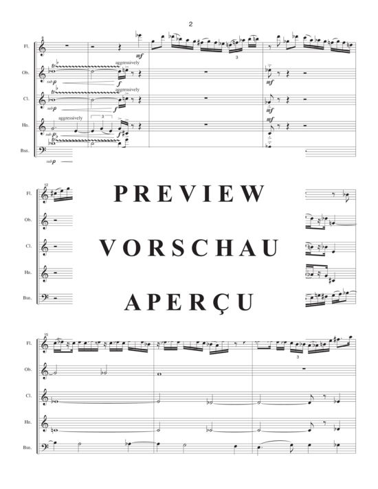 Produktgalerie: Seite 5 von 21 Five Stars , , (Holzbläser Quintett)