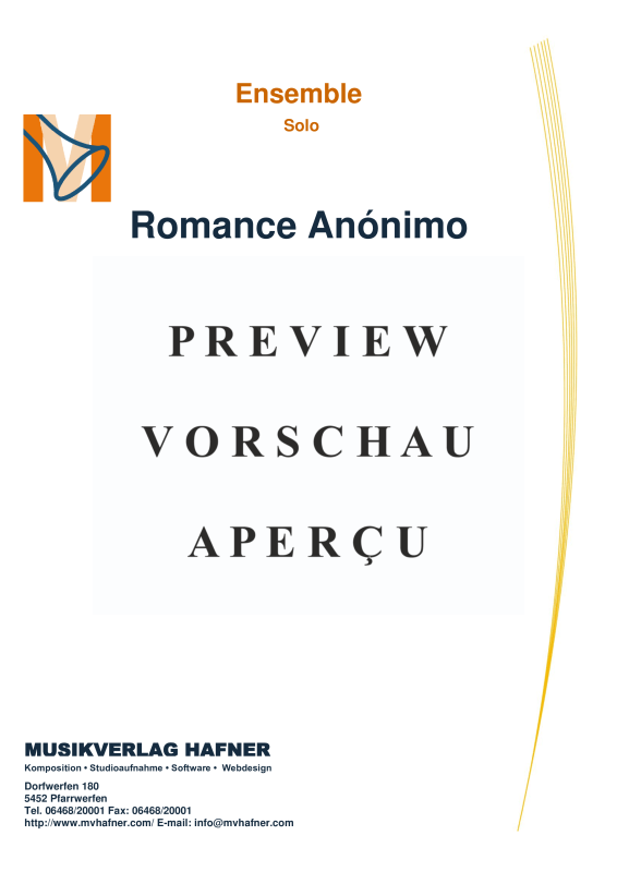 gallery: Romance Anónimo, , (viola and piano/harp/organ)