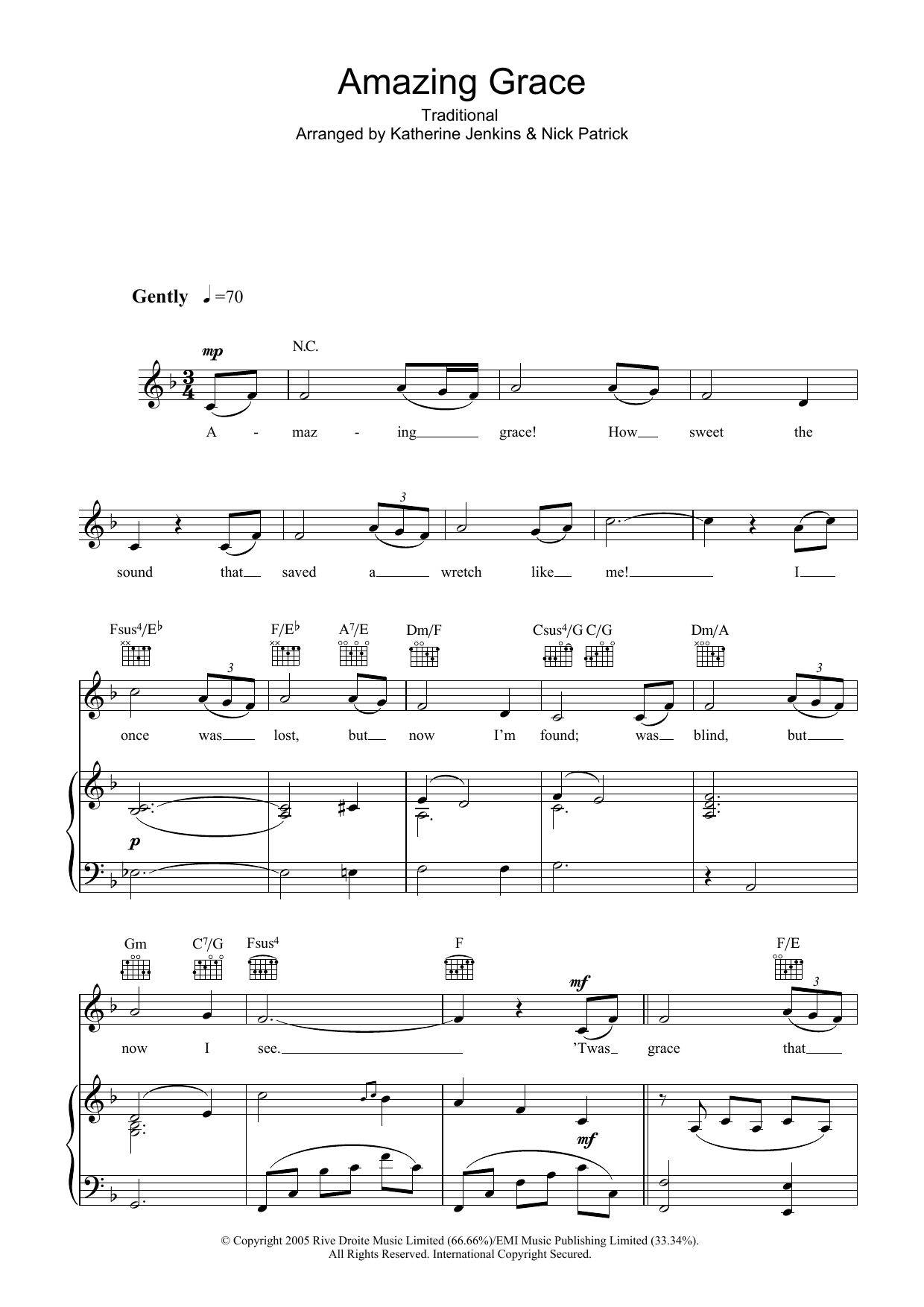 Produktbild zu: Amazing Grace