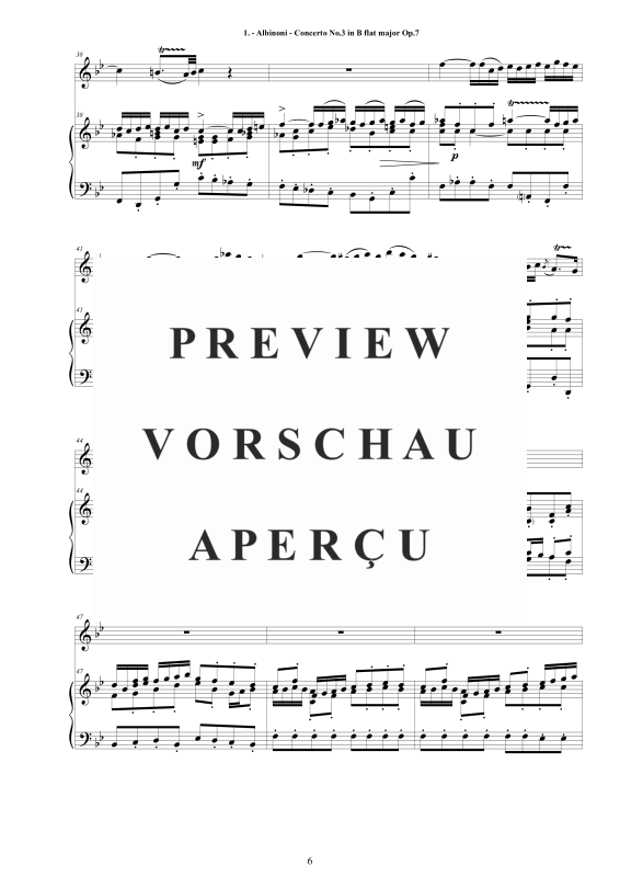 Product gallery: Page 7 of 11 Albinoni - 8 Concertos Op.7-9, , Oboe and Piano
