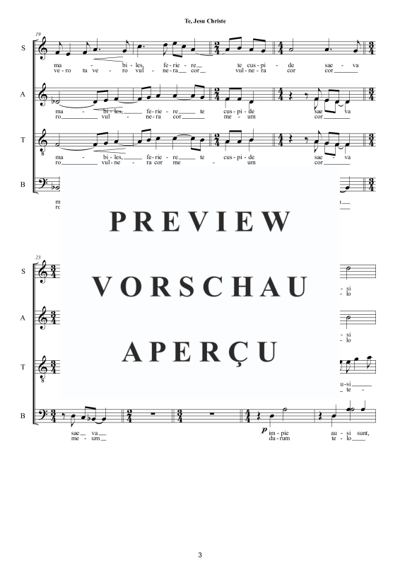 Produktgalerie: Seite 4 von 9 Te, Jesu Christe - Sacred Chant, , Gemischter Chor