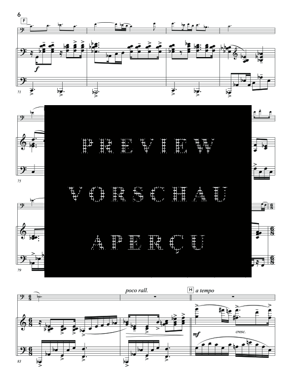 Product gallery: Page 10 of 11 For Those That Wander, , (euphonium and piano)